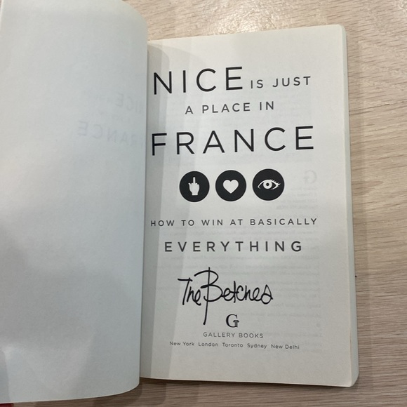 Nice is Just a Place in France book - The Betches - Picture 4 of 5